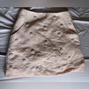 Miami Pink Tweed Skirt